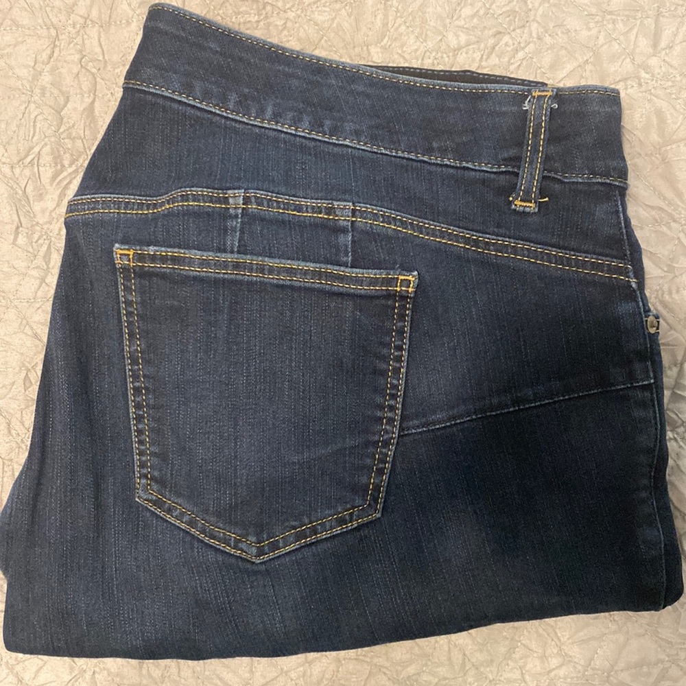 Lightly worn skinny jeans